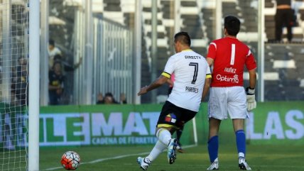 Esteban Paredes logró el empate definitivo para Colo Colo ante Huachipato