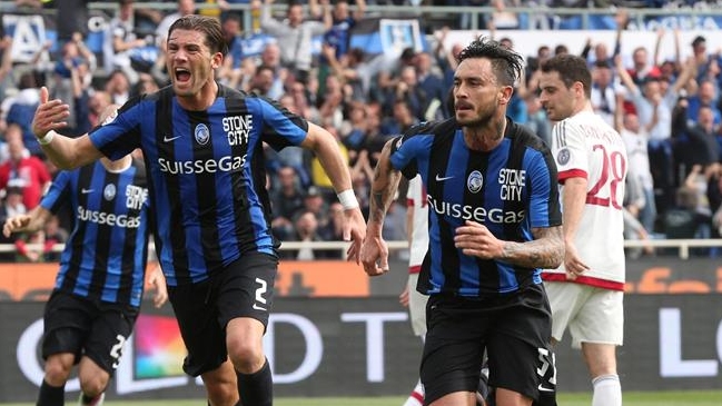 Mauricio Pinilla deslumbró con un golazo en triunfo de Atalanta