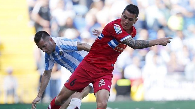 Enzo Roco marcó presencia en empate de Espanyol por la liga española