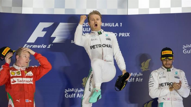 Nico Rosberg logró el triunfo en el Gran Premio de Bahrein en la Fórmula 1