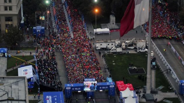 La edición 2016 del Maratón de Santiago