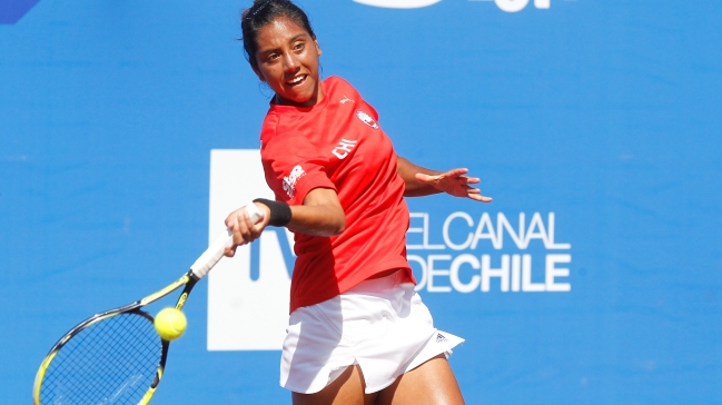 Daniela Seguel logró un leve ascenso en el ranking WTA