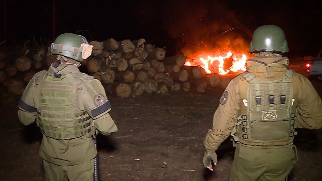 La Araucanía: Más de 300 carabineros han sido amenazados en los últimos días