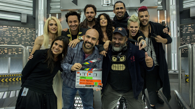 Benjamín Vicuña inicia el rodaje de serie futurista de Fox