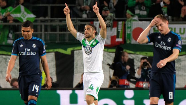 Wolfsburgo golpeó a Real Madrid y sacó ventaja por cuartos de final de la Champions