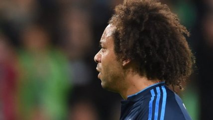 El "teatro" de Marcelo en el choque de Real Madrid ante Wolfsburgo
