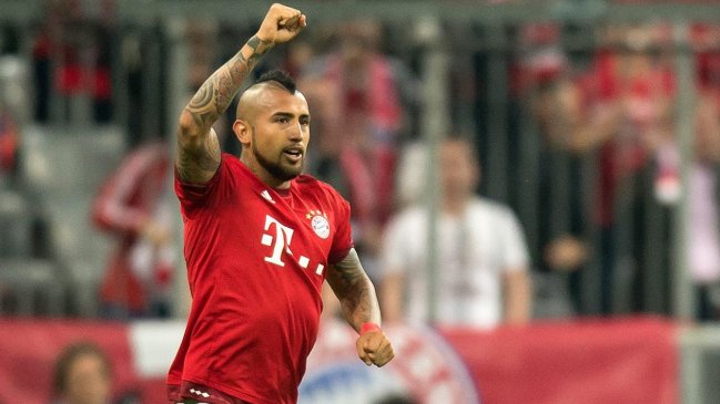 Arturo Vidal integra el equipo de la semana de la Champions League