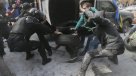 Ucrania: Manifestantes se enfrentaron con policías en protesta anticorrupción