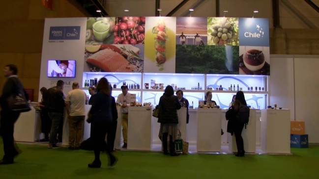 Pisco chileno debutó en el 30° Salón de Gourmets en España