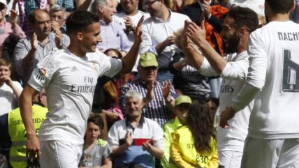 La goleada de Real Madrid sobre Eibar en la liga española