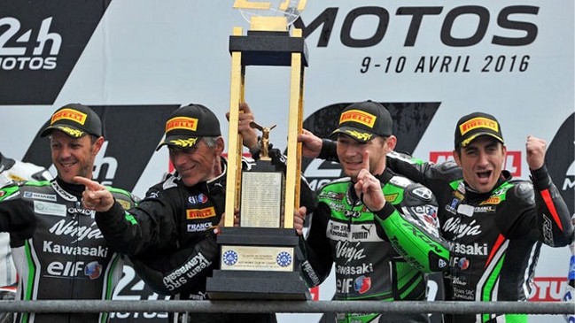 Kawasaki ganó por decimotercera vez en las 24 horas de Le Mans