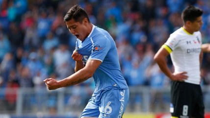 Juan Fuentes abrió el marcador para O'Higgins ante Colo Colo