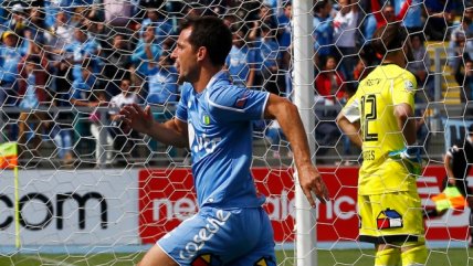Pablo Calandria repitió para O'Higgins y marcó el 3-0 sobre Colo Colo