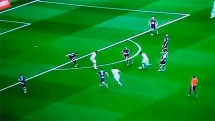 El doble túnel qué recibió Cristiano Ronaldo