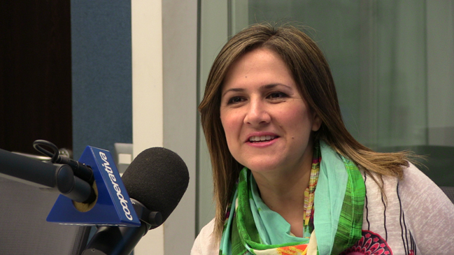 Michelle Adams: Siempre a la mujer del tiempo la ponen como tonta