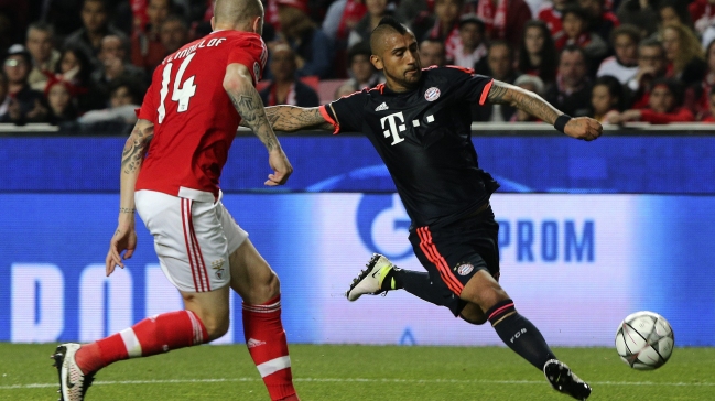 Medios alemanes se rinden ante Vidal: Es el corazón de Bayern