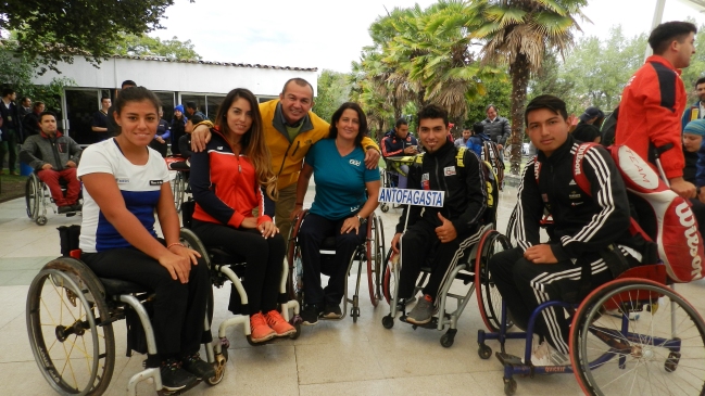 Este jueves comenzó el campeonato Chile Open de tenis en silla de ruedas