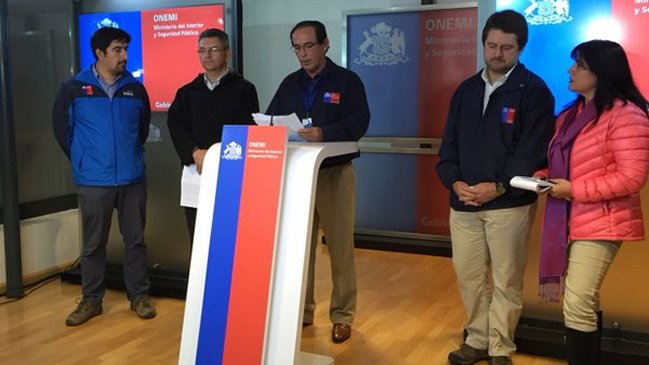 Onemi: Sistema frontal en zona central deja 284 damnificados y más de 200 aislados