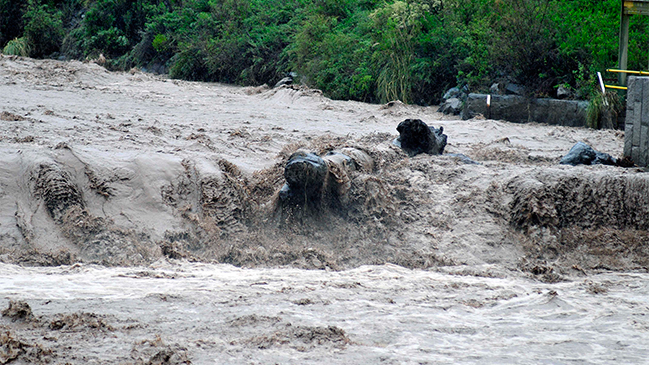Sistema frontal: Dos personas fallecidas y ocho desaparecidos