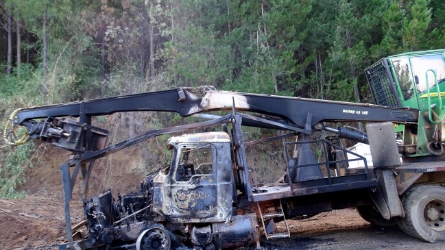 Grupo ligado a la CAM se adjudicó ataque incendiario contra fundo en Cañete