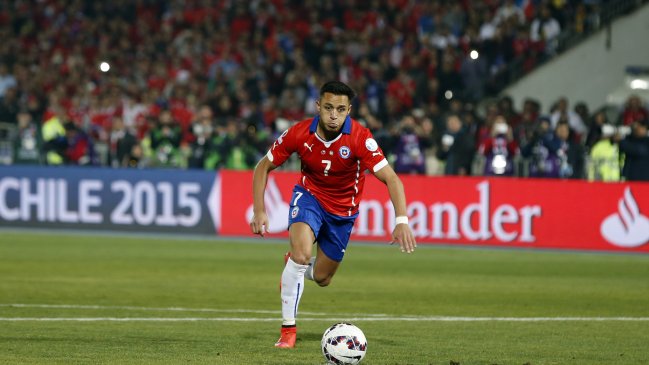 Sampaoli y el penal de Alexis en Copa América: 