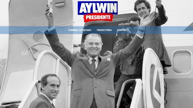 Familia lanzó sitio web oficial de homenaje a Patricio Aylwin
