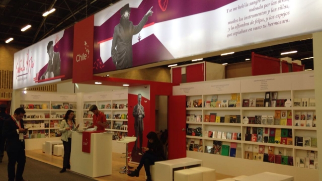 Chile inició su participación en la Feria del Libro de Bogotá