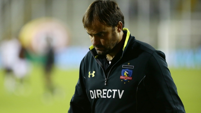 José Luis Sierra tras derrota ante Palestino: 