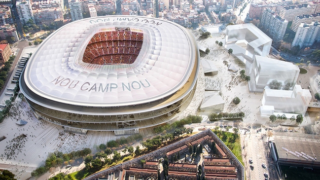 FC Barcelona presentó la maqueta del nuevo Camp Nou