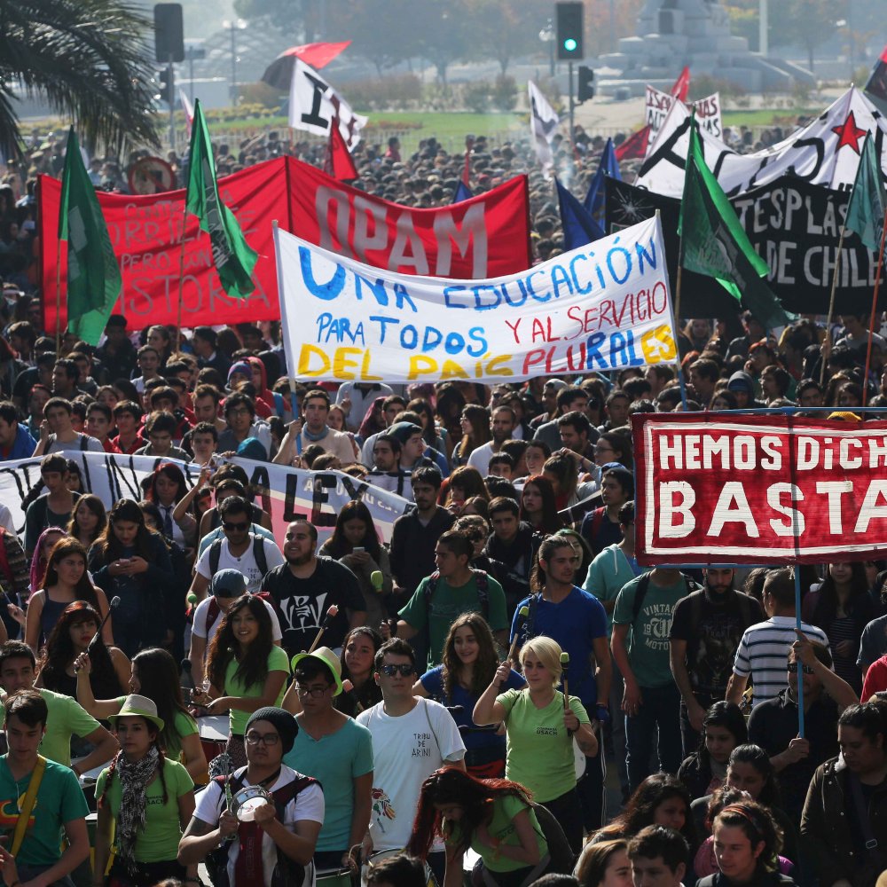 Confech: Piden respeto por la República y nos tratan como en dictadura