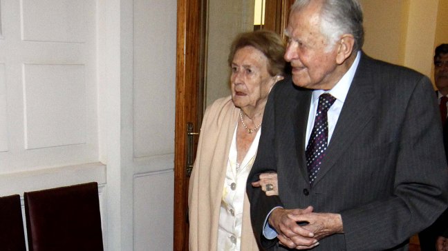 Viuda de Aylwin: Él tenía a su patria en el primer lugar de su corazón