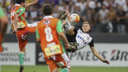   Corinthians no tuvo piedad de Cobresal en Copa Libertadores 