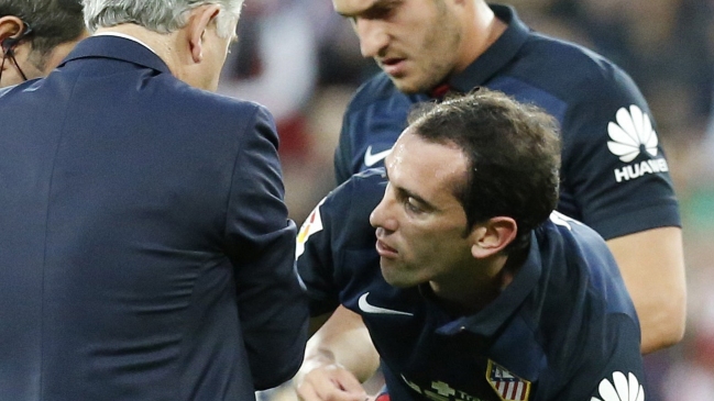 Diego Godín se perderá la primera semifinal de Champions ante FC Bayern de Arturo Vidal