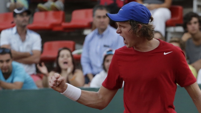 Duelo entre Nicolás Jarry y Denis Kudla en Savannah fue interrumpido por lluvias