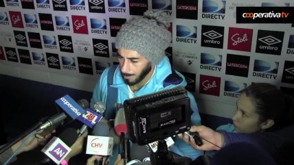 Johnny Herrera: Hemos tenido una irregularidad que realmente asombra"