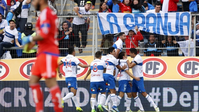 U. Católica busca recuperar el liderato del Clausura en el clásico con U. de Chile