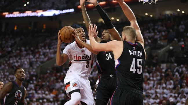 Portland Trail Blazers descontó en la serie ante Los Angeles Clippers en la NBA
