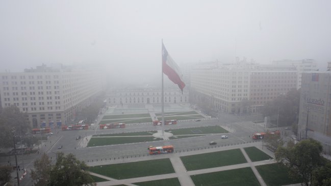 Meteorología anunció frente de frío para los próximos días en la zona central