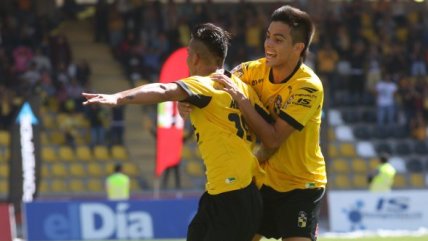 Coquimbo Unido se impuso a Barnechea y lo condenó a la Segunda División