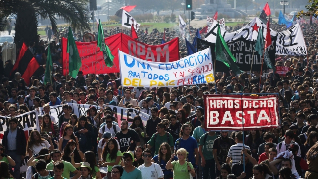 Confech anunció marcha nacional para el 11 de mayo