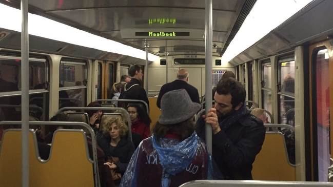 Metro de Bruselas volvió a circular con normalidad tras los atentados