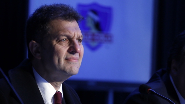 Aníbal Mosa: Creo que Sierra no va a renunciar, queremos que siga en Colo Colo