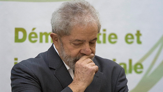 Lula arremetió contra la 