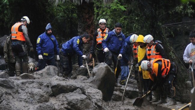 PDI confirmó hallazgo de tercera víctima fatal de alud en el Cajón del Maipo