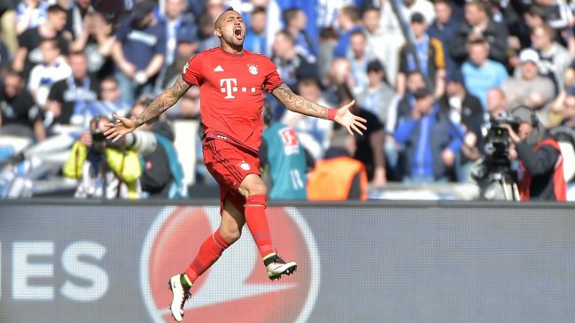 Arturo Vidal: Mi deseo es quedarme en Bayern Munich hasta que me retire