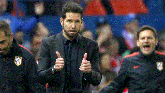 Simeone: En el primer tiempo ante Bayern estuvimos cerca de nuestra mejor versión