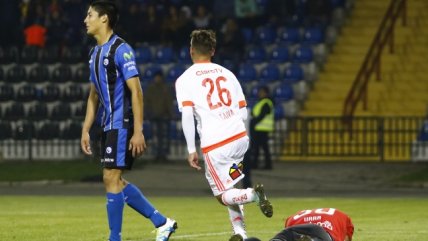 Bryan Taiva descontó para U. de Chile en el choque con Huachipato