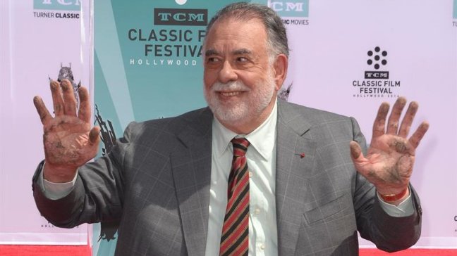 Coppola imprime sus huellas en el emblemático Teatro Chino de Hollywood