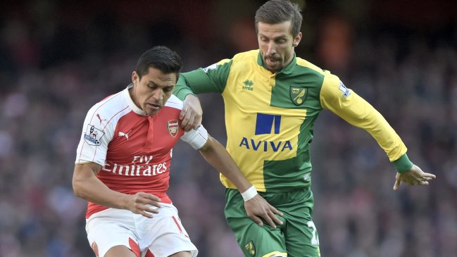 Arsenal derrotó a Norwich City y sigue buscando el cupo directo para la Champions League