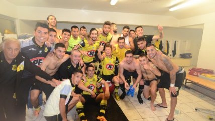 El desatado festejo de San Luis tras salvar la permanencia